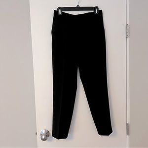 Theory Treeca Pants in Japanese Admiral Crepe, black, sz 4